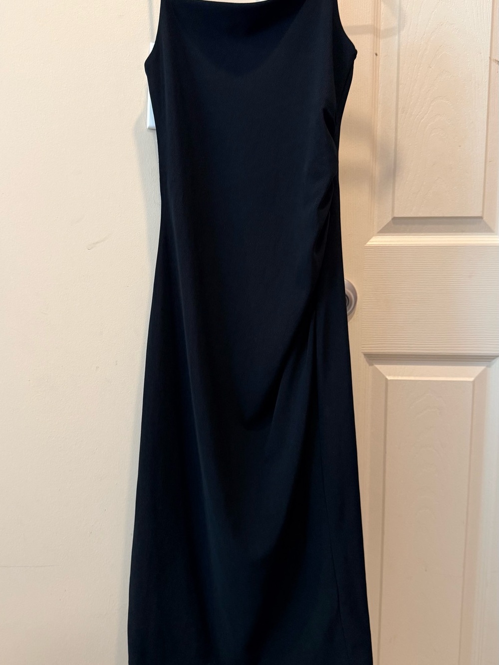Zara Black Maxi Slip Dress
